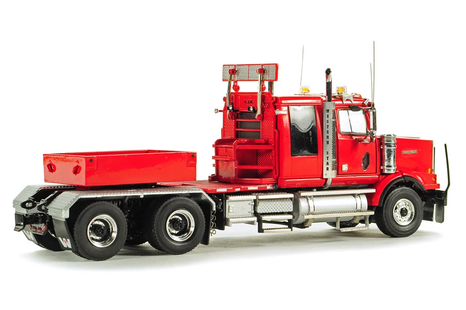 Caixa de lastro Western Star 4964 SX-1 6x4 caminhão - Vermelha - Escala WSI 1:50 #34-2003 nova - Imagem 3 de 4