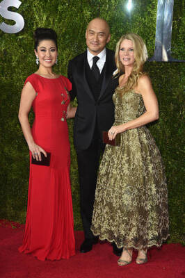 Ruthie Ann Miles Ken Watanabe Kelli O'Hara at the 2015 Tony Awards - Old Photo