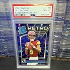 Panini 2024 Donruss Rated Rookie Retro Jayden Daniels #11 PSA 10 Commanders