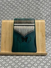 Kalimba Thumb Piano 17 Keys Finger Piano (Blue)