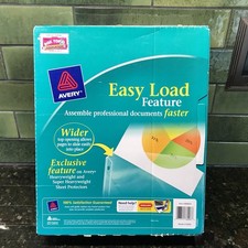 Avery 250 ct. Sheet Protectors Clear Top Load 76006 Acid Free Sealed Package New