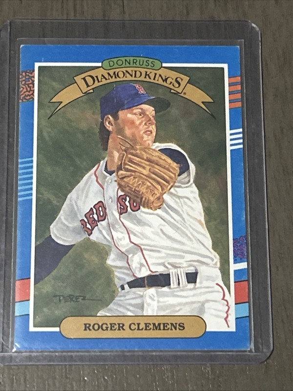 1991 Donruss - Diamond Kings Roger Clemens #9