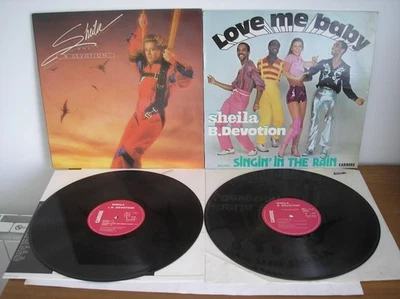 SHEILA AND B.DEVOTION LOT DE DEUX VINYLES 33 TOURS - Photo 1/2