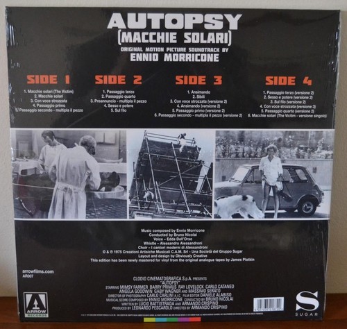 Ennio Morricone - Autopsy (Macchie Solari) - Sealed 2018 Soundtrack 2 x Vinyl LP - Picture 2 of 3