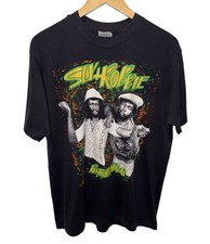 Vintage 1980s Sly and Robbie Rhythm Killers Reggae Music Bob Marley Shirt Size L