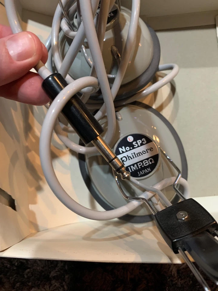 Philmore No. Vintage Auriculares estéreo Sp3IMP.8. Hecho en Japón. Foto 4 de 4