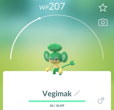  PoKeMon Go Vegimak 0511 - Nur In Pogo Tauschen 