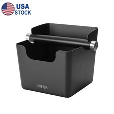 Espresso Knock Box Coffee Grounds Residue Container Removable Bar Non-Slip Base