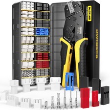 Crimping Tool Connector Kit, 20 Types of JST-XH/SYP 2.5mm and 2.54mm Connecto...