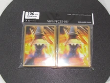 Final Fantasy Vivi 100 Square Enix MTG EDH deck protectors card sleeves