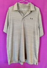 Under Armour Men's Heat Guard Golf Polo Shirt Loose Fit Size XL