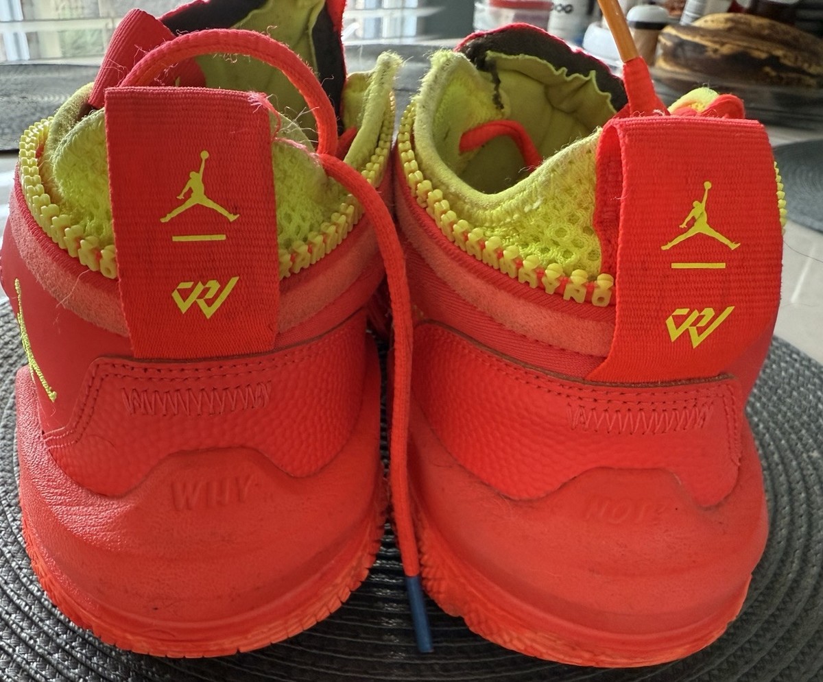 Nike Jordan Why Not zer0.6 bright crimson - size US8 | eBay