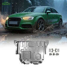 Metal Skid Plate For Audi A3 2015-2016 Engine Splash Shield Heavy Duty