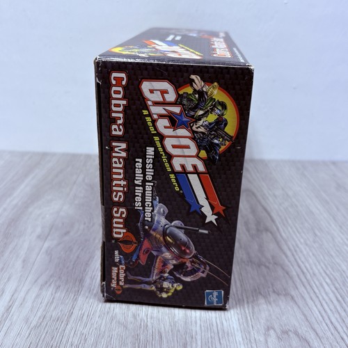 G.I. 2001 Joe vs. Cobra Mantis Sub con scatola e stampe blu - Foto 14 di 19