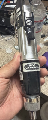 HIOS CL-6500 24VDC Electric Torque Screwdriver ASG Industrial Assembly Japan