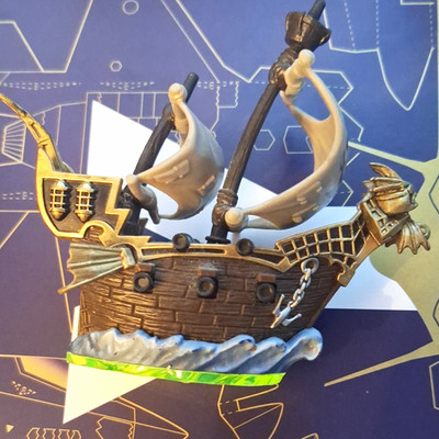 Activision Skylanders Trap Team Ghost Roaster Ghastly Ship Actionfigur E3115