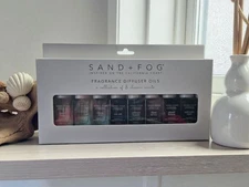 Sand + Fog 8-Piece Fragrance Diffuser Oil Set Coastal Scents Popular Scents New