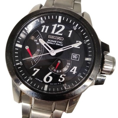 Seiko 5D44-0AC0 Brightz Phoenix Kinetic Direct Drive Auto Quarz Titan Uhr
