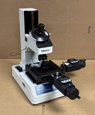 MITUTOYO 176-808A TM-505 MICROSCOPE 2”x2” Digimatic Micrometer 164