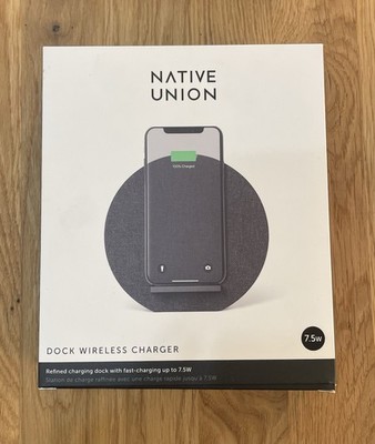 NATIVE UNION - Dock Wireless Charger OVP