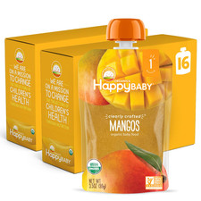 Organics Clearly Crafted Stage 1 Baby Food, Mangoes, 3.5 Ouncee Pouch Pack of 1