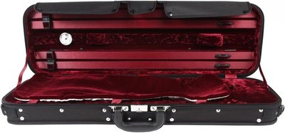 GEWA Violine Futeral Liuteria Maestro, Außen schwarz Tex