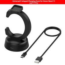 5V 1000mA C-shaped Charging Dock for Honor Band 11/11 Pro/Huawei Watch Fit 3