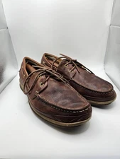 Sperry Shoe Men 11M Brown Leather Top Siders
