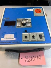Dynatech Nevada 231d Safetyecg Analyzer 100-125 Vac 50-60hz 5713