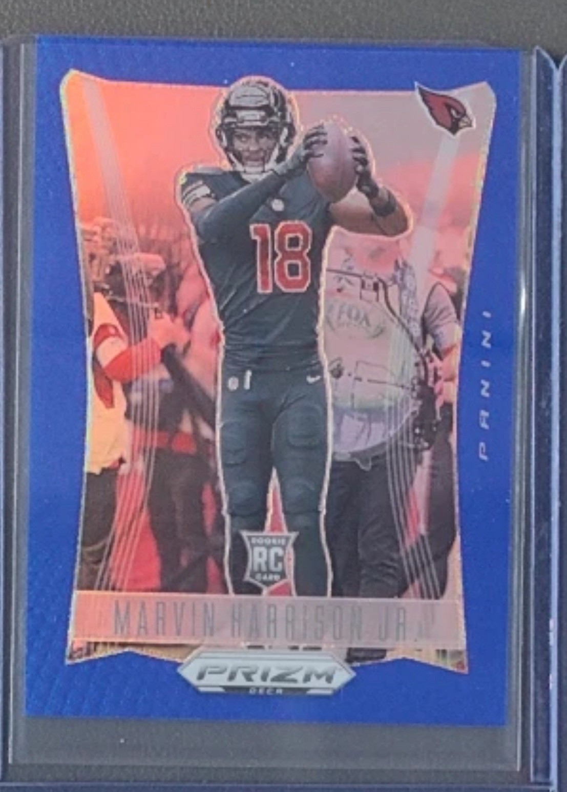 Marvin Harrison Jr 2024 Panini Prizm Deca Blue Prizm /149 RC Arizona Cardinals