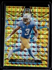 2024 Panini Mosaic #126 Derwin James Jr. Mosaic Reactive Yellow