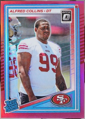 2025 Donruss Optic - Pink #237 Alfred Collins Football NM