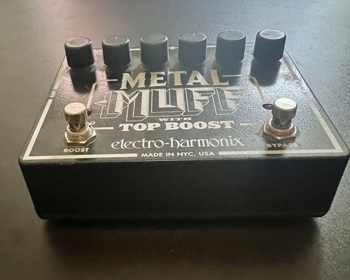 Electro-Harmonix Metal Muff Distortion Pedal with Top Boost - Picture 6 of 6