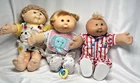 Lot Of 3 Vintage Cabbage Patch Dolls CPK My Own Baby Yarn Hair