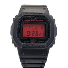 CASIO DW-5600BBR Case Size 4.9 ×4.4cm Used Watch #21025