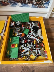 LEGO System Knights Set 6097 Knight Lord Castle Box Instructions Poster - Untested