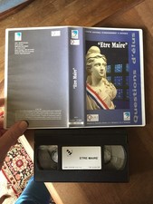 CASSETTE VIDEO VHS DOCUMENTAIRE QUESTIONS D ELUS ETRE MAIRE cned