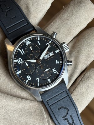 IWC Pilot automatic Chronograph 41mm watch IW388116 APXGP | eBay