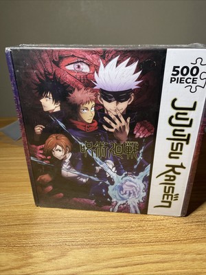 de.bored Jujutsu Kaisen 500 Pc Jigsaw Puzzle 18'' x 24'' Crunchyroll Sealed Box