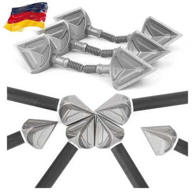 6X 100grain Bogenschießen Broadhead Pfeilspitze Tips Screw Point Jagd Klingen