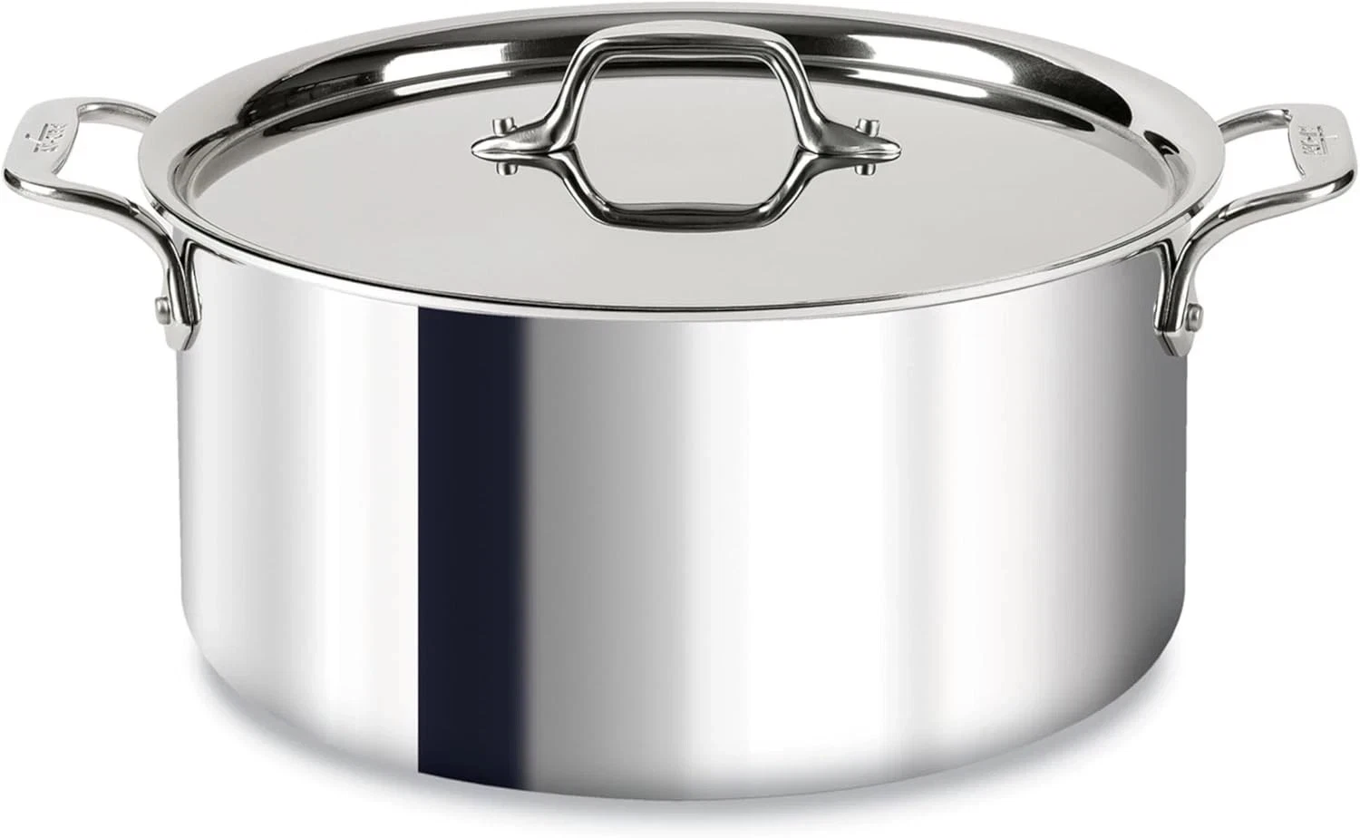 All-Clad D3 3-Ply Stainless Steel Stockpot w/ Lid 8 Quart - Excellent