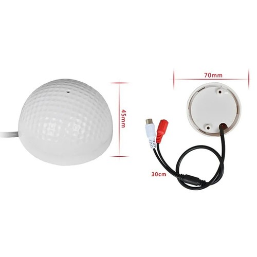 Security Microphone for AHD DVR IP Camera with Integrated Preamp Feature - Picture 12 of 12