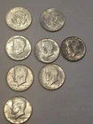 Mixed Lot Includes Two "D" Kennedy Half Dollars
