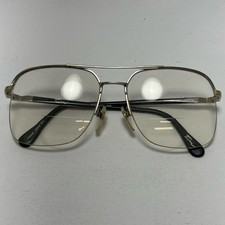 Vintage Tura Gold Aviator Glasses with case - Frames Only