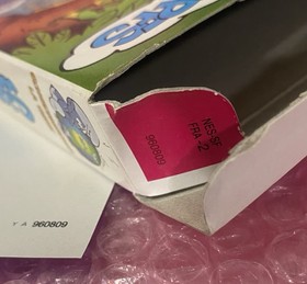 Nintendo NES / Les Schtroumpfs / Jeu PAL FRA CIB / Nintendo Entertainemen System