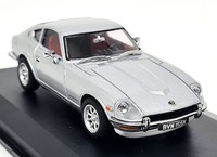 Oxford 1/43 - Datsun 240Z Silver Diecast Scale Model Car