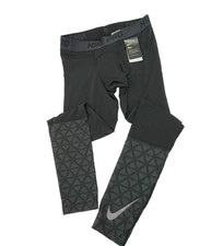 NEW Nike Pro Compression Training Anti-Odor Tights Black 929699-010