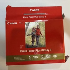 Canon 4 x 6 inch Plus Glossy II Photo Paper