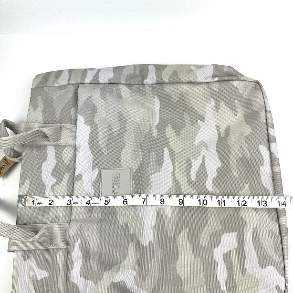 Victoria\'s Secret Gray Camo Convertible Backpack Vs pink backpack tote combo grey camo New | Mercari main image 3
