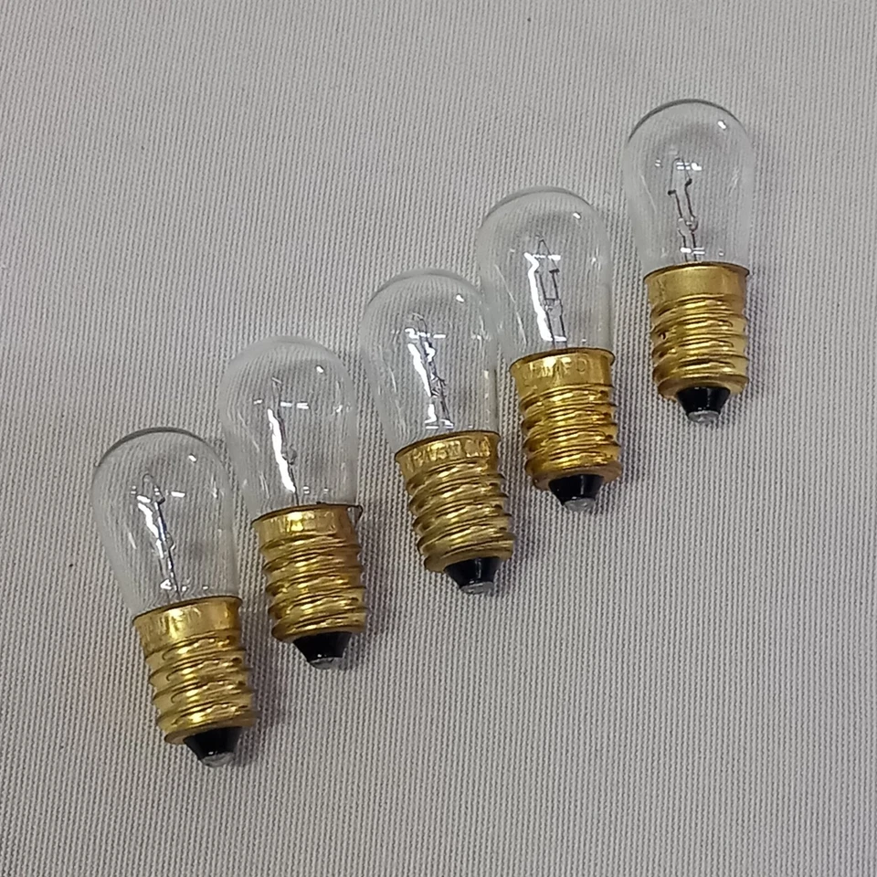20 lampade di ricambio BIANCHE incandescenza 14V per catenaria natalizia 20 luci - Immagine 2 di 4